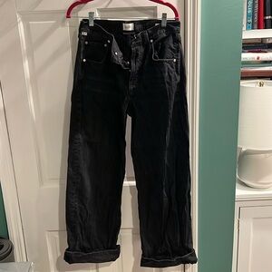 Citizens of Humanity black wash Ayla jeans size 28
